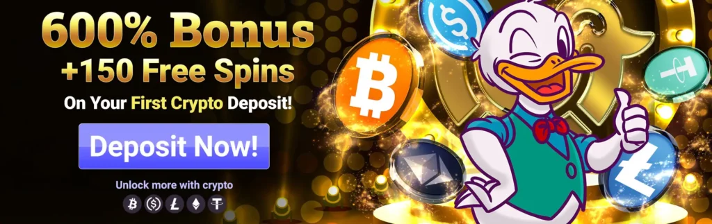 150 Free Spins Welcome Package