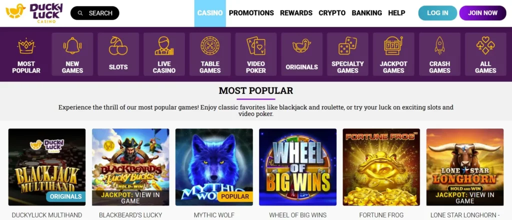 Featured Video Poker Games