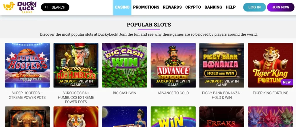Explore Classic and Video Slot Games